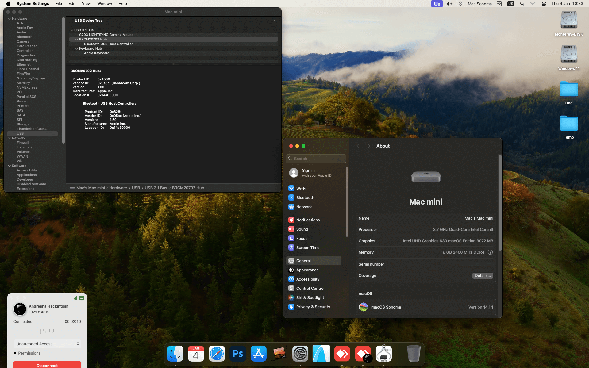 HP ProDesk 600 G4 Microtower [CoffeeLake   Intel UHD 630]   OpenCore 1